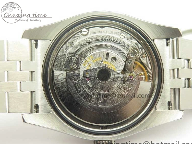 Good Copy Rolex Watches ARF 116234 1:1 DateJust 904L Markers Black SS Minimalist V 904L on 36 Jubilee Bracelet Sticks SS Dial 3374 Best SA3135 Edition 0113